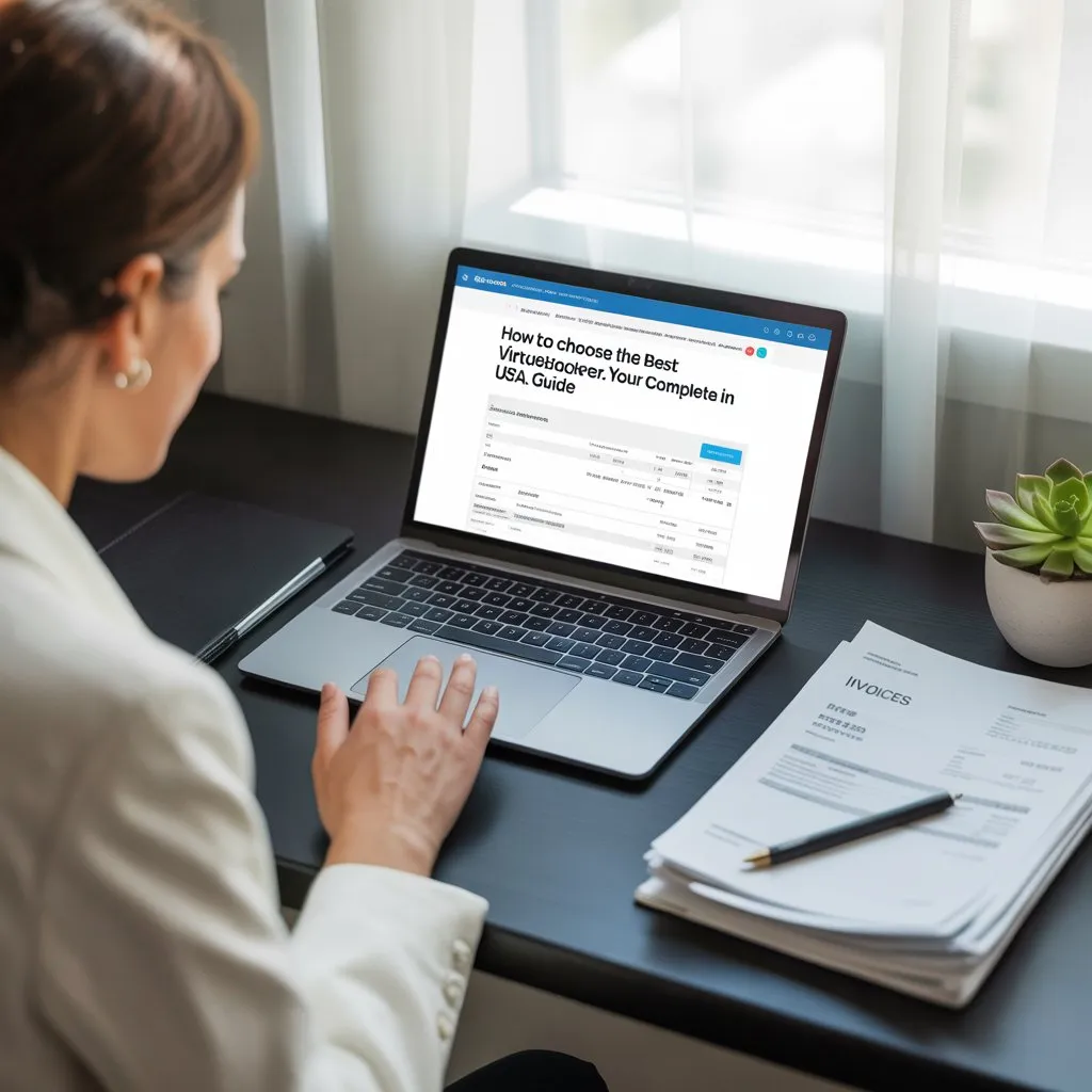 Virtual bookkeeper in USA helping small businesses with accounting